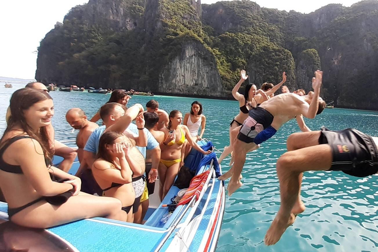 Phi Phi: First Group at Maya Bay, Avoid The Crowds Boat Tour [Full-Day] Maya Bay Speedboat Tour