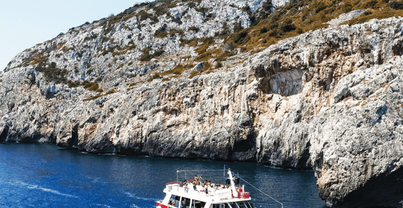 Ionian & Adriatic Seas: Cave Tour, Swim Stop & Frisa Tasting
