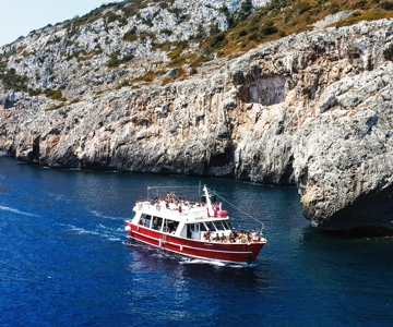 Tour in Mini crociera Alle Grotte di S. M. di Leuca