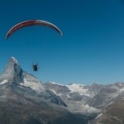 Zermatt Tandem Paragliding Flight Best Matterhorn Views