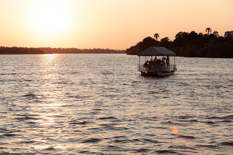 Vic Falls: Private Zambezi Sunset Cruise - Drinks & Canapés
