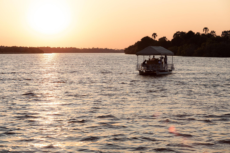Vic Falls: Private Zambezi Sunset Cruise - Drinks & Canapés