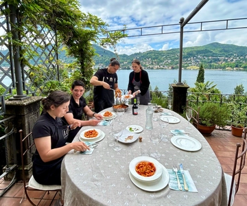 Handmade Pasta & Tiramisu Cooking Class + Stunning Lake View
