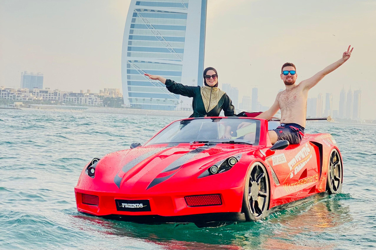 Dubai: Jet Car Ride to Burj Al Arab and Atlantis Palm Jet Car 1-Hour Ride to Burj Al Arab and Atlantis View