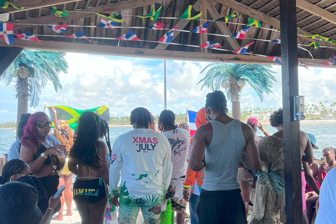 Punta Cana: Jamaican Party Boat w/ OPEN BAR And DJ (Adults) PRIVATE Punta Cana: Jamaican Party Boat Open Bar and Snacks