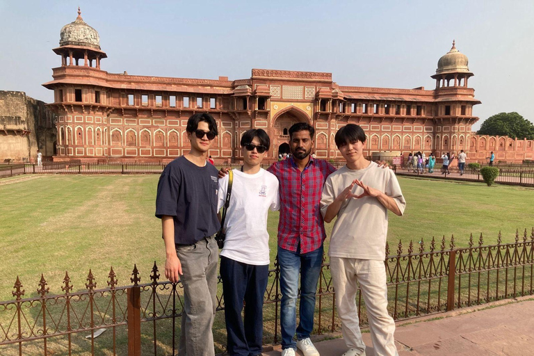 From Delhi: Taj Mahal & Agra Private Day Trip with Transfers Tour with Private Car, Driver and Local Expert Tour Guide
