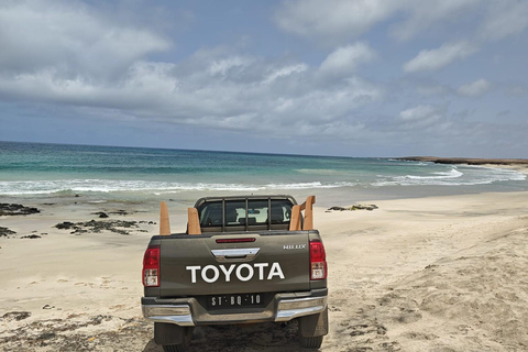 From Santiago: 3-Day Maio Trip with Jeep Safari & Boat Ride 2–12 Participants