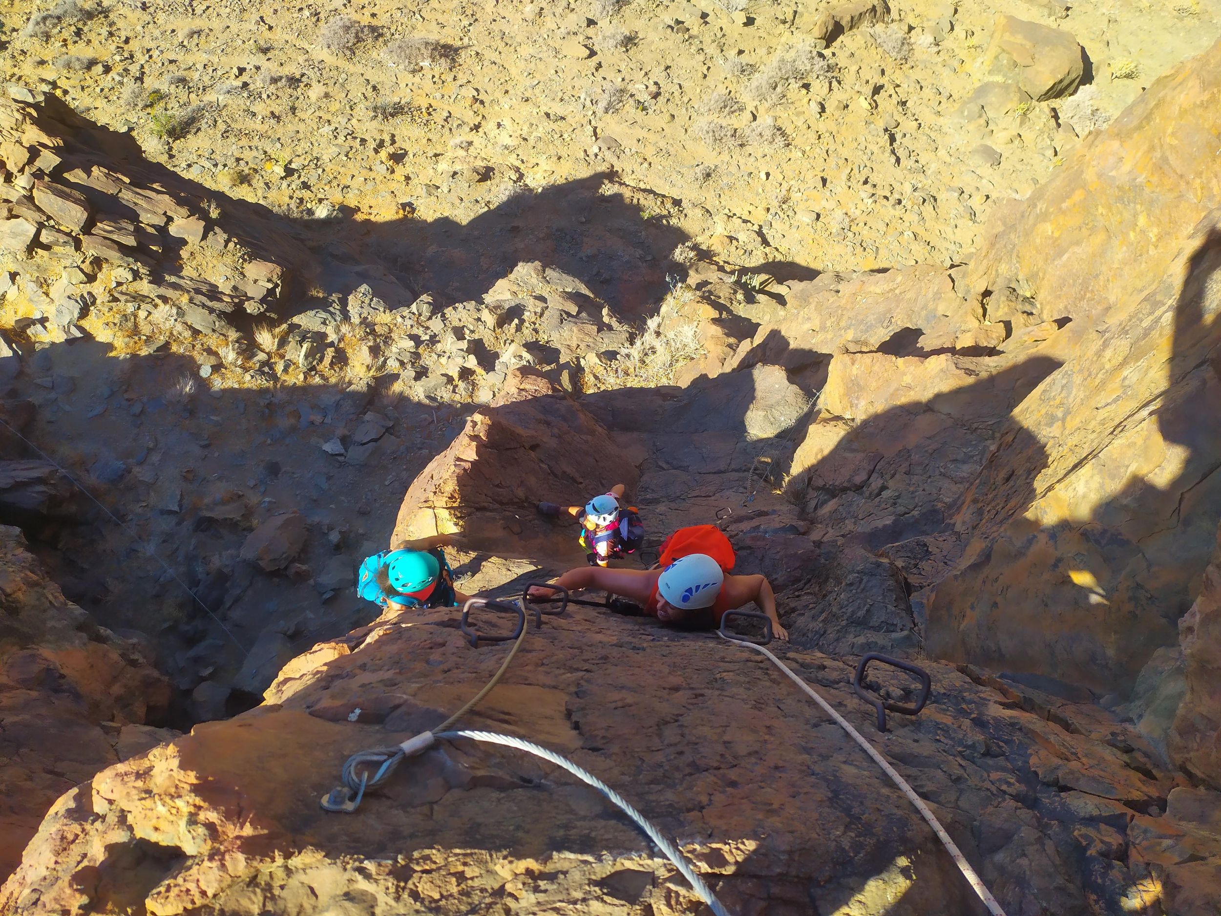 Gran Canaria: Klippenklettern bei Maspalomas (Via Ferrata)
