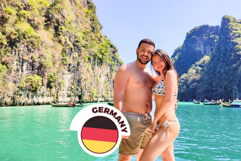 Phuket or Kha Lak: Phi Phi Island Premium Catamaran Tour Pickup from Khaolak Area
