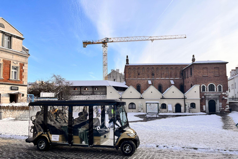 Krakow: Guided City Tour by Golf Buggy with Hotel Pickup