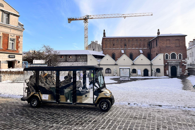 Krakow: Guided City Tour by Golf Buggy with Hotel Pickup