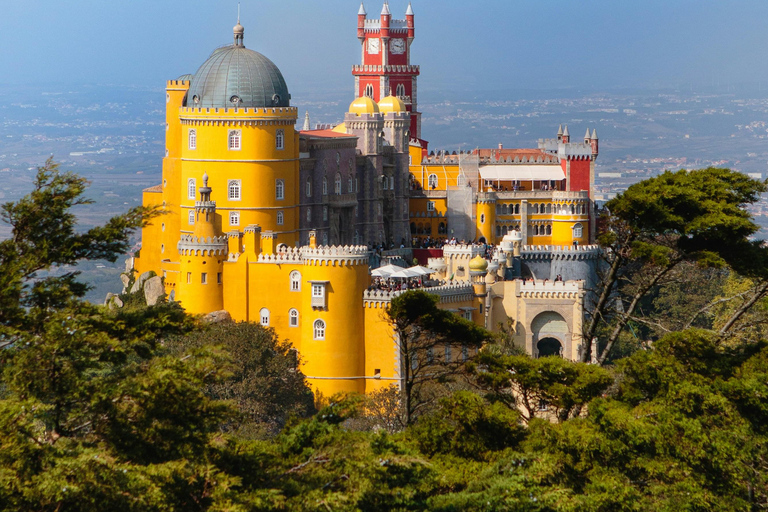 From Lisbon: Sintra Half-Day Tour with Pena Palace Tickets Small Group Tour with Pena Palace Tickets