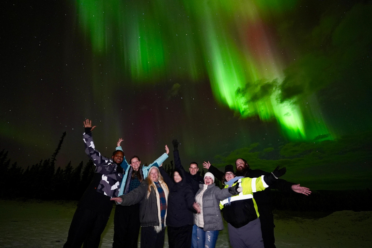 Fairbanks Aurora Camp: Mountaintop 360° Alaskan Cabin