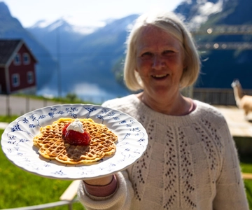 Ljøen, Hellesylt: Ljøen Farm Tour