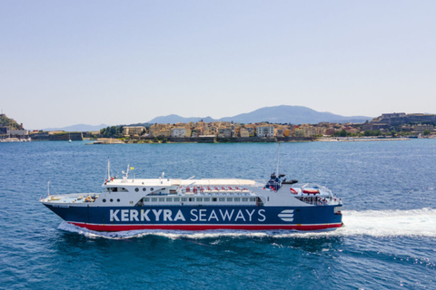Discover Corfu: Ferry Journeys Between Igoumenitsa and Corfu Igoumenitsa → Corfu (One Way)
