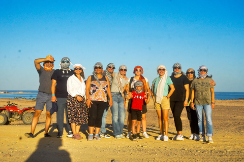 Baie de Makadi : VTT, vue sur la mer, chameau, observation des étoiles, dîner et spectacleHurghada : Quad, chameau, observation des étoiles, dîner, spectacle