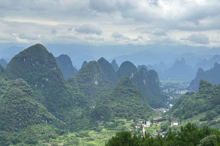 Guilin: tour particular de 1 dia pelas montanhas com vista panorâmica de Yangshuo