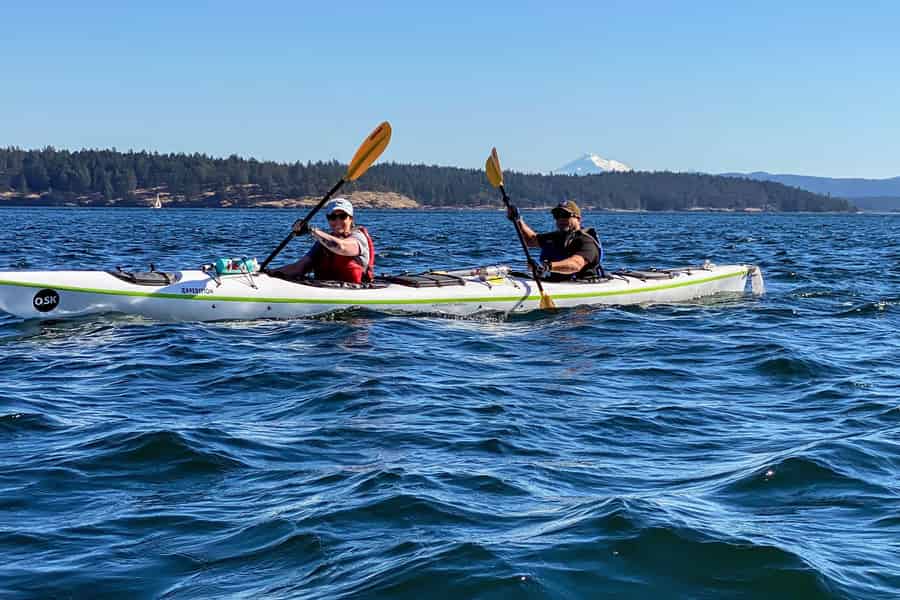 San Juan Island: Ganztagestour im Kajak mit Mittagessen. Foto: GetYourGuide San Juan Island: Ganztagestour im Kajak mit Mittagessen. Foto: GetYourGuide