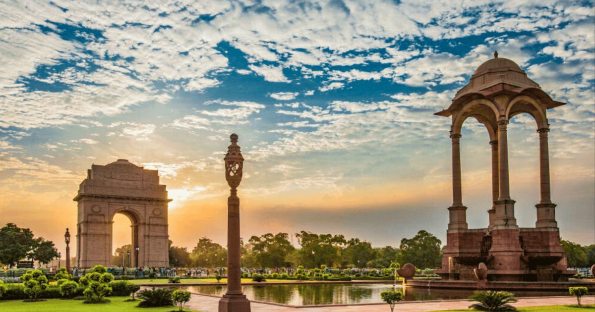 Delhi Flughafen Private geführte Layover Delhi Stadtrundfahrt mit dem