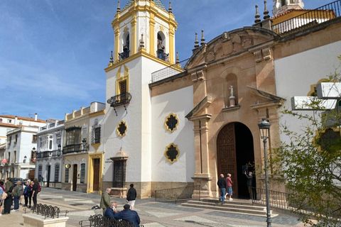 from Estepona, Marbella, Mijas: RONDA private tour incl. transportation and tapas