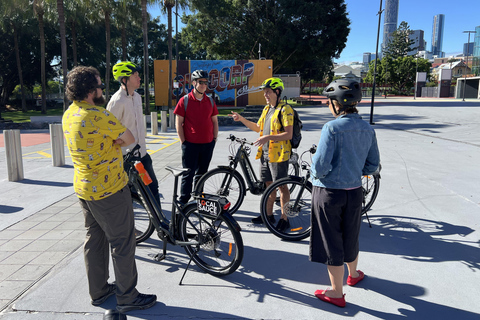 Brisbane: Guided E-Bike Tour with Bluetooth Audio