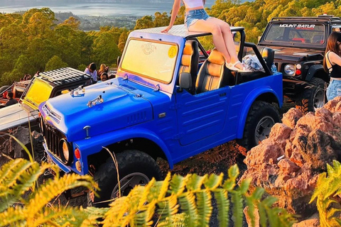 Mount Batur Jeep Sunrise with Breakfast & Photographer Jeep Sunrise + Black Lava Volcano
