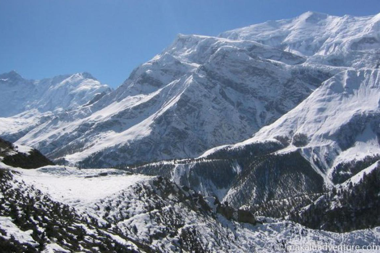 Nepal: Trilha do acampamento base do Annapurna (ABC) saindo de KatmanduNepal: Caminhada pelo acampamento base do Annapurna saindo de Katmandu