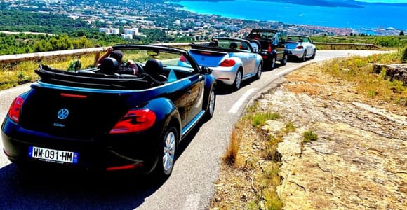 Ausflug im Cabrio von Marseille nach Cassis und La Ciotat