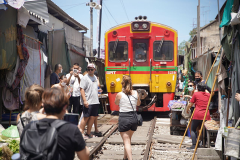 Visita de 5 horas al mercado ferroviario de MaeklongPunto de encuentro de River City