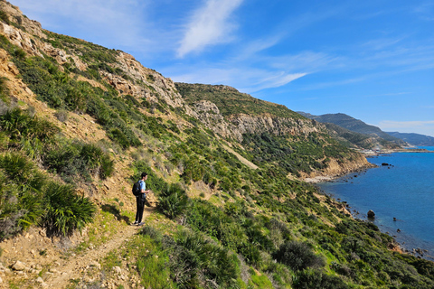 From Tunis: Korbous Trek, Hot Springs, and Sea Caves Tour