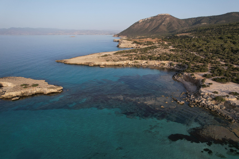 Från Paphos: Blue Lagoon Sunset Cruise med bad, BBQ och vin