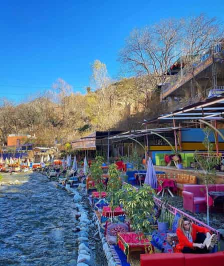 Marrakech : excursion d'une journée dans la vallée de l'Ourika, cascades et déjeuner - trekking