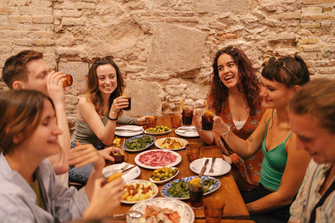 Madrid: Food Walking Tour with Drink and Local Guide