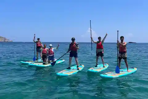 Es Figueral: Standup Paddleboarding Abenteuer