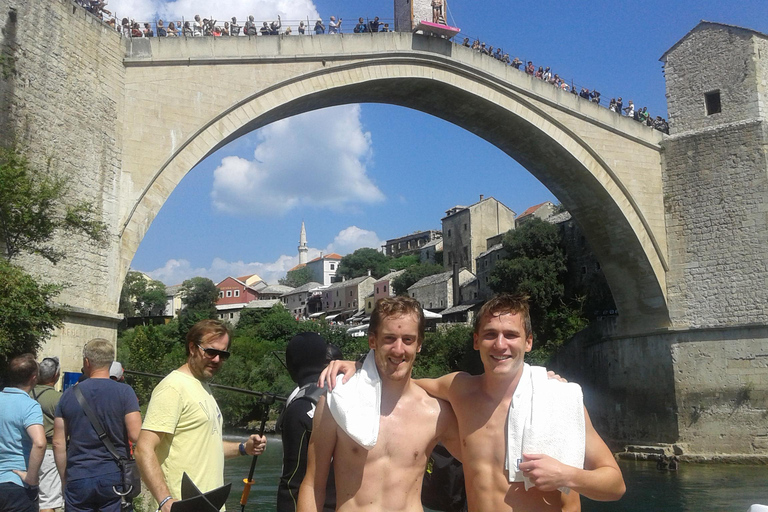 Mostar stad och cykel- och vandringstur