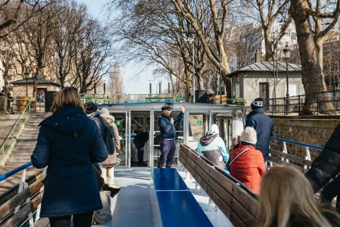 Paris: Cruise on the Saint-Martin Canal and the Seine River