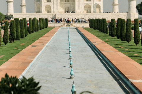 Uit Delhi: Gouden Driehoek met Chand Baori (Step Well)Privétour met driesterrenhotels