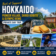 Hokkaido: Private Pioneer Village, Chocolate & Ski Views