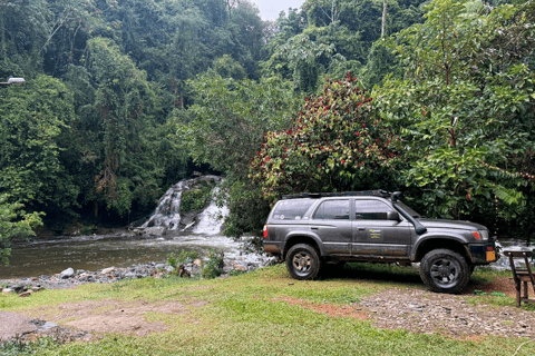 Depuis Medellín : expérience en 4x4 jusqu&#039;aux cascades de la rivière Melcocho