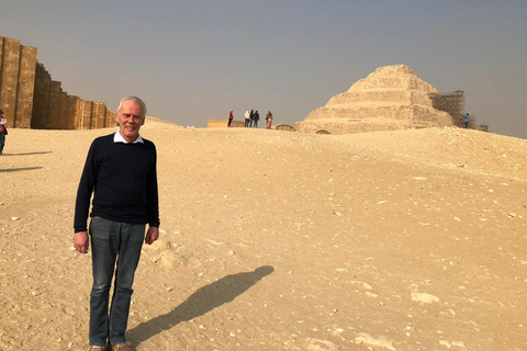 VISITE D&#039;UNE JOUNÉE : PYRAMIDES DE GIZA, SPHINX, SAQQARA ET MEMPHIS