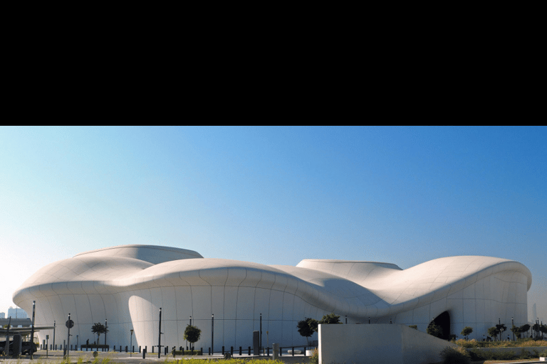 Abu Dhabi: Blue Mosque & teamLab Phenomena Tour with Entry Abudhabi: Full Day Premium Pass Tour With 24K Gold Coffee