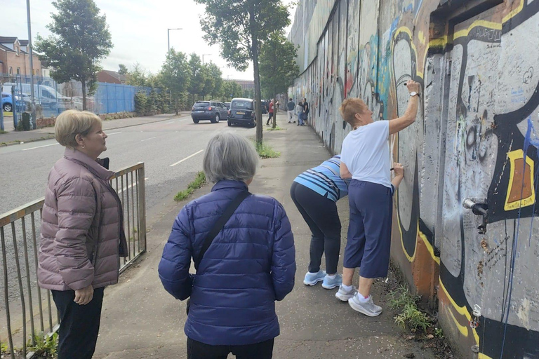 Visite d'une demi-journée de la ville de Belfast et des murs de la paix