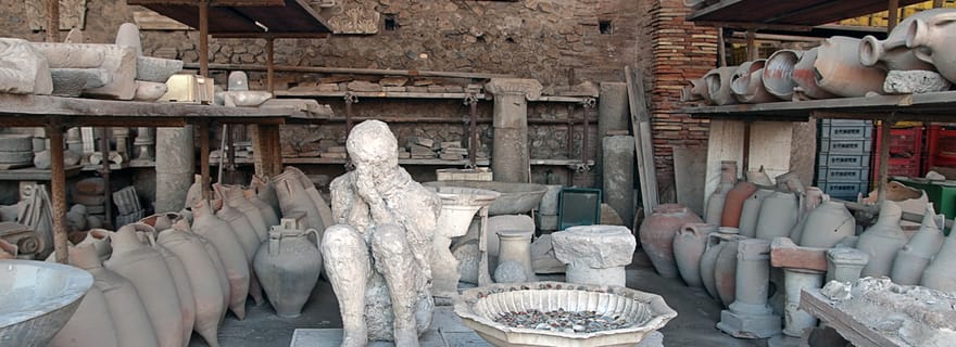 Au départ de Naples : Visite de Pompéi et d'Herculanum