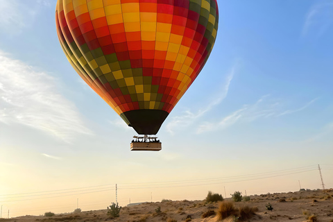 Dubai: Sunrise Hot Air Balloon Ride with Transfers & More