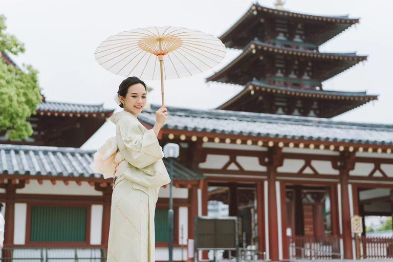 Osaka: Kimono or Yukata Rental &Photos Service Options 【Ladies】Kimono or Yukata Rental
