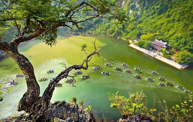 From Hanoi: Ninh Binh - Trang An - Mua caves - Lunch & Bus