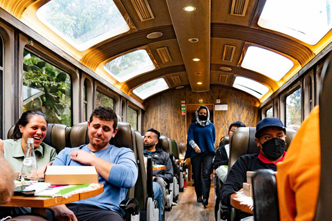 Cusco : Excursion d&#039;une journée au Machu Picchu avec le train de l&#039;observatoire Vistadome