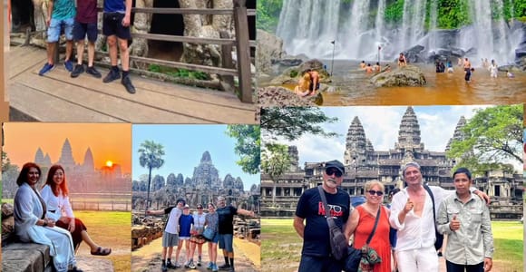 3-Day Angkor Wat, Kulen waterfall & Floating village