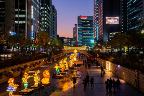 Seoul: Hidden Gems of Evening Tour & Gwangjang Market Pick up at Hongik Uni station exit No.3