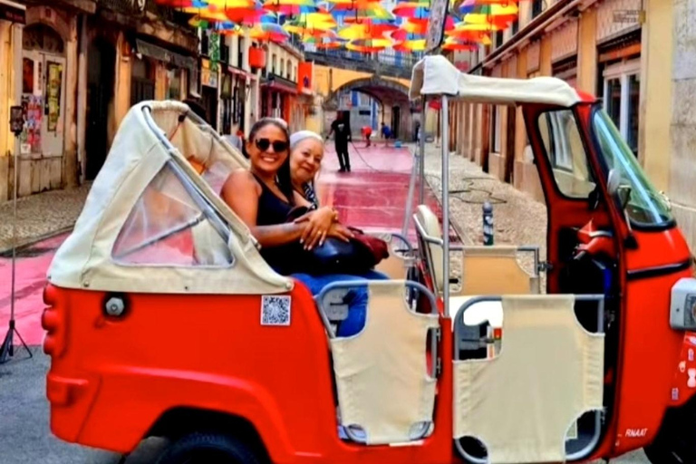 Lisbon: Private Tour on a Vintage Classic Piaggio Ape ALFAMA: Lisbon's Oldest Quarter, Highest Viewpoint, Hidden Gems